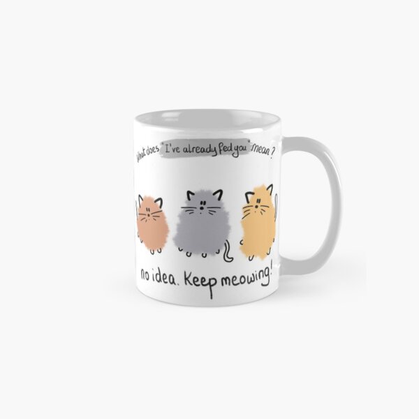 Item preview, Keep Meowing  designed and sold by Scrapsofmara.