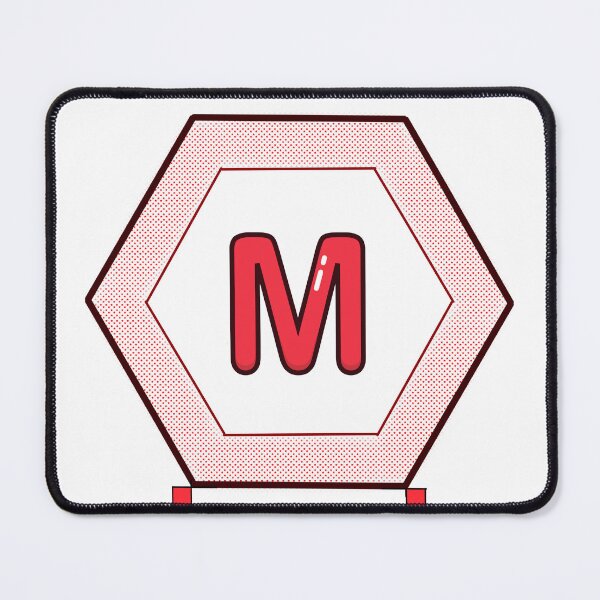 Item preview, Initial M designed and sold by AnasQureshi.