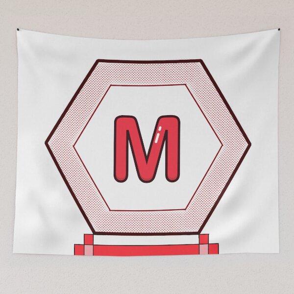 Item preview, Initial M designed and sold by AnasQureshi.