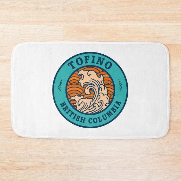 Item preview, Tofino Waves Retro Badge designed and sold by modeoftravel.