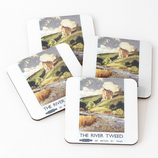 Item preview, British Rail River Tweed Travel Poster designed and sold by Random Railways.