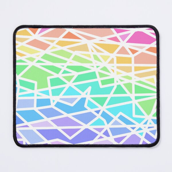 Item preview, Bright Rainbow Colors Geometric designed and sold by Whoopsidoodle.