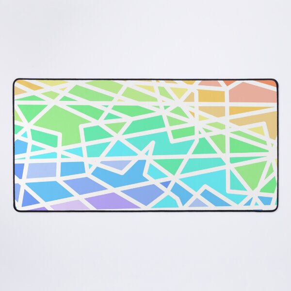 Item preview, Bright Rainbow Colors Geometric designed and sold by Whoopsidoodle.