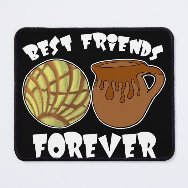 Item preview, Concha and Coffee Best Friends Forever v2 designed and sold by that5280lady.