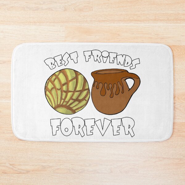 Item preview, Concha and Coffee Best Friends Forever v2 designed and sold by that5280lady.