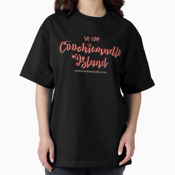 Coochiemudlo Island - love (red) Oversized T-Shirt