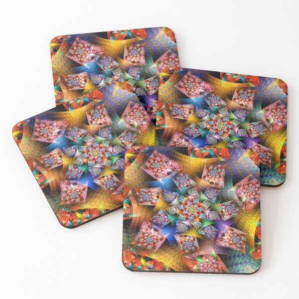 Item preview, LogTile Bipolar Spiral Square designed and sold by wolfepaw.