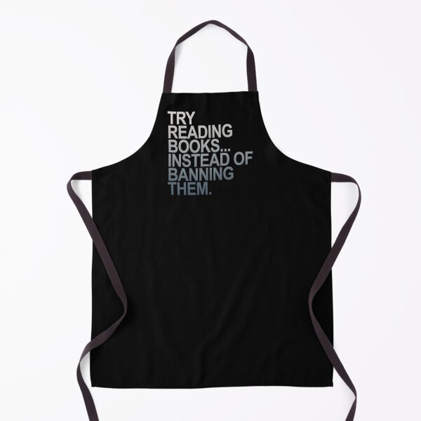 Item preview, Try Reading Books Books Instead of Banning Them (Grays) designed and sold by Thelittlelord.