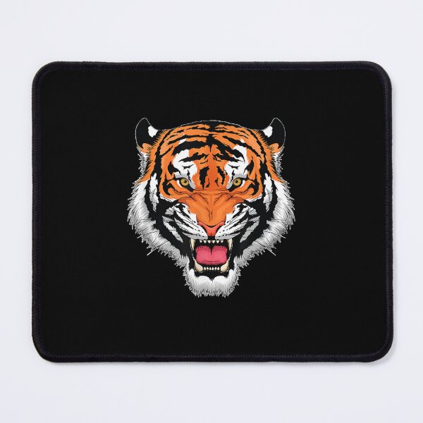 Item preview, Growling Mouth Open Bengal Tiger designed and sold by nchofoloss.
