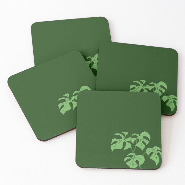 Item preview, Vector Monsterra Plant Leaves Collage | Gift for Plant Lovers | Gardeners | Green Leaf designed and sold by MiaDelelai.