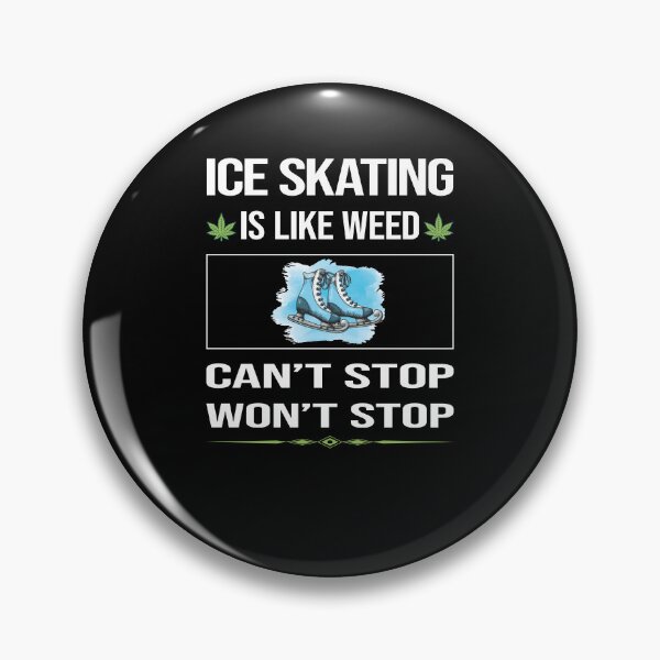 Item preview, Funny Can't Stop Ice Skating Skate Skater designed and sold by ArydeaNoriega.