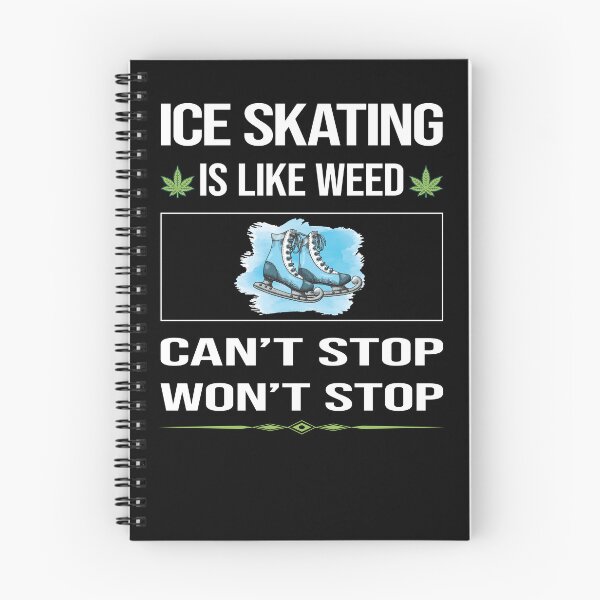 Item preview, Funny Can't Stop Ice Skating Skate Skater designed and sold by ArydeaNoriega.
