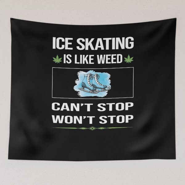 Item preview, Funny Can't Stop Ice Skating Skate Skater designed and sold by ArydeaNoriega.