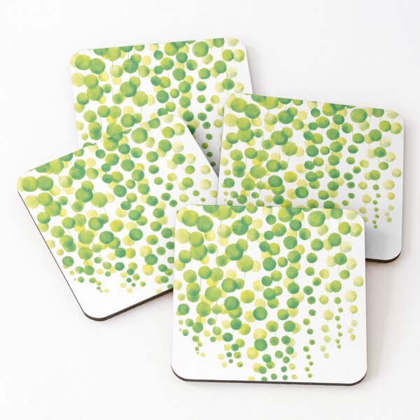 Item preview, Watercolor String of Pearls Succulent designed and sold by AlicjaCurioseur.
