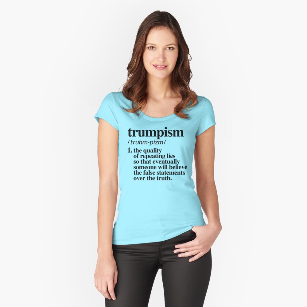 Vista previa del artículo con la obra «Camiseta entallada de cuello ancho», diseñado y vendido por partyfarty.