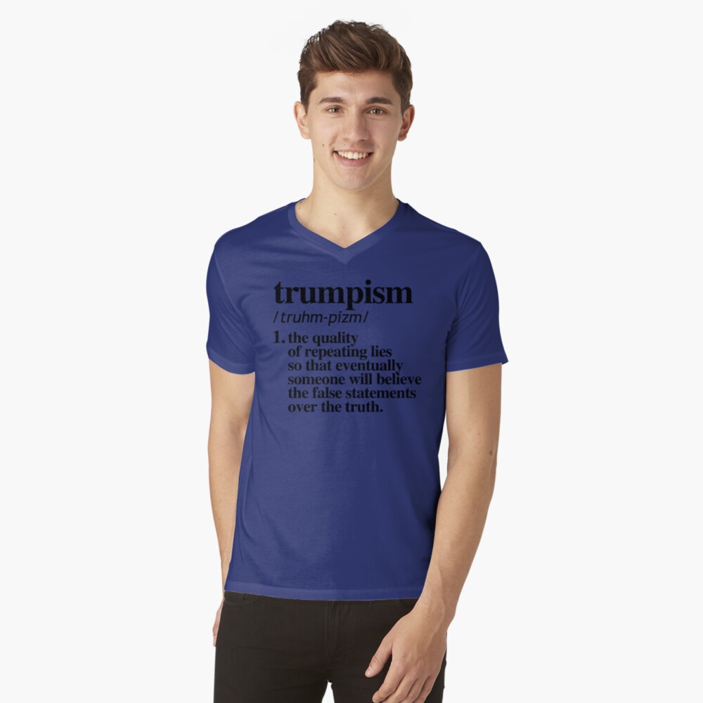 Vista previa del artículo con la obra «Camiseta de cuello en V», diseñado y vendido por partyfarty.