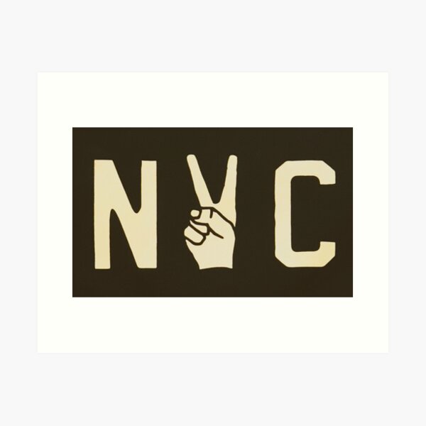 Item preview, NYC Peace Sign designed and sold by TaterFlakes.