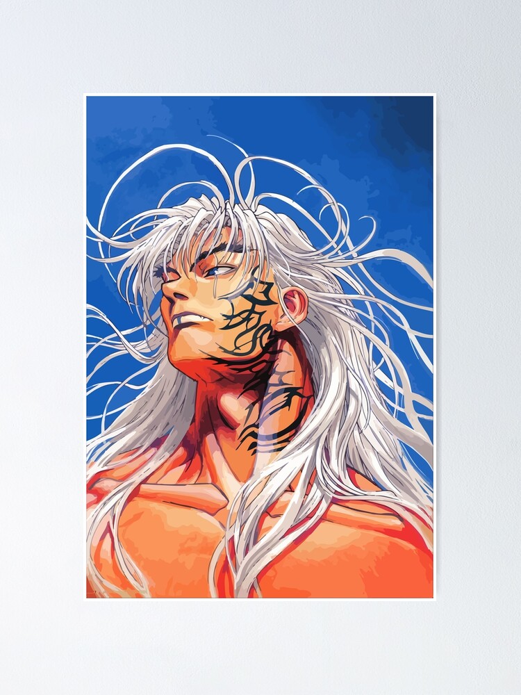 Bastard 90er Anime Poster Von Filal Redbubble