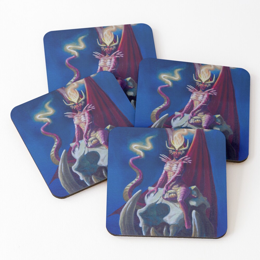 Item preview, Coasters (Set of 4) designed and sold by skuatmraa.
