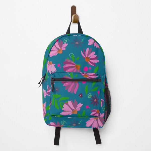 Item preview, Cone flower, floral pattern designed and sold by AnnaHaalandArt.