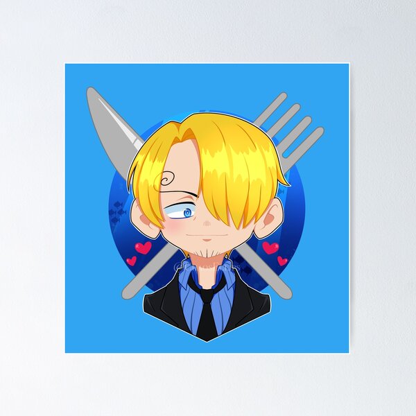 Sanji Headshot Pin for Sale by ChaosEclips