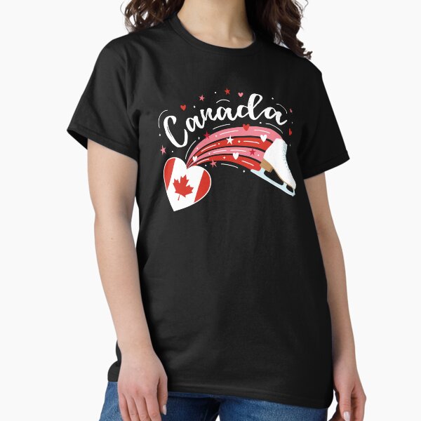 Item preview, Canadian Figure Skating (Black Background) designed and sold by TripleTriple.