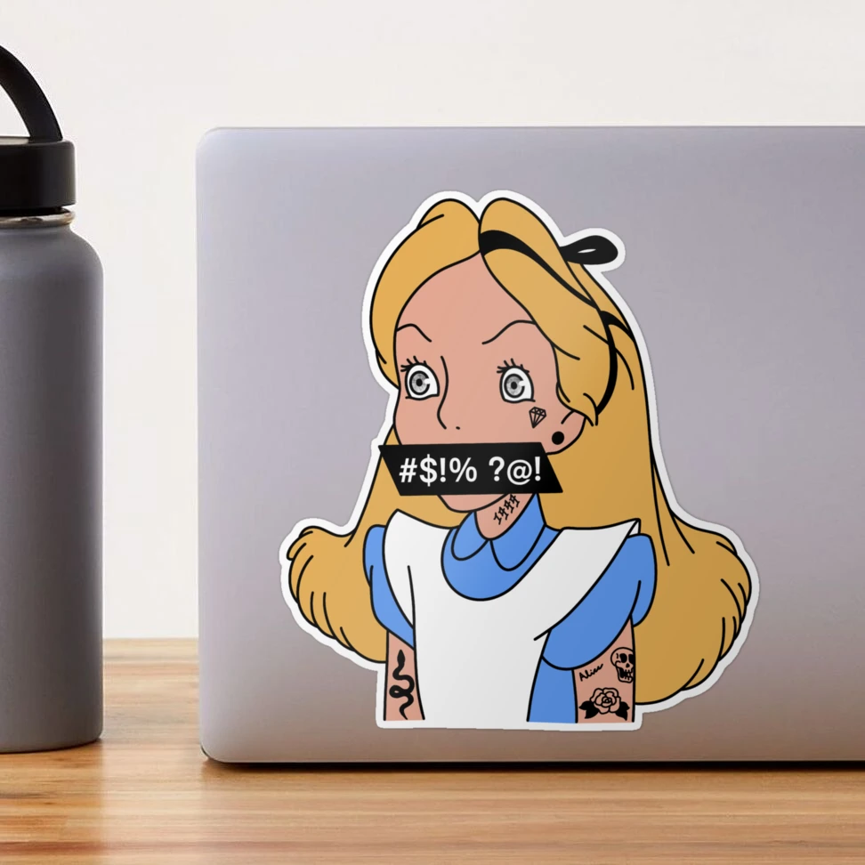 Alice in Wonderland Sticker - Pipsy