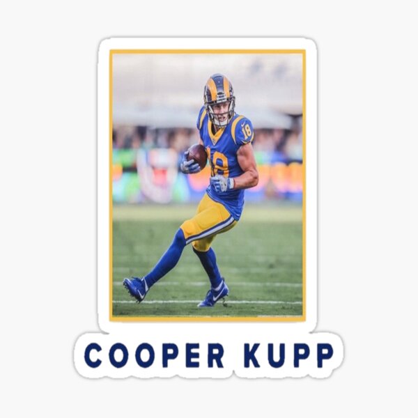 johnnystackart Cooper Kupp Jersey Shirt Sticker