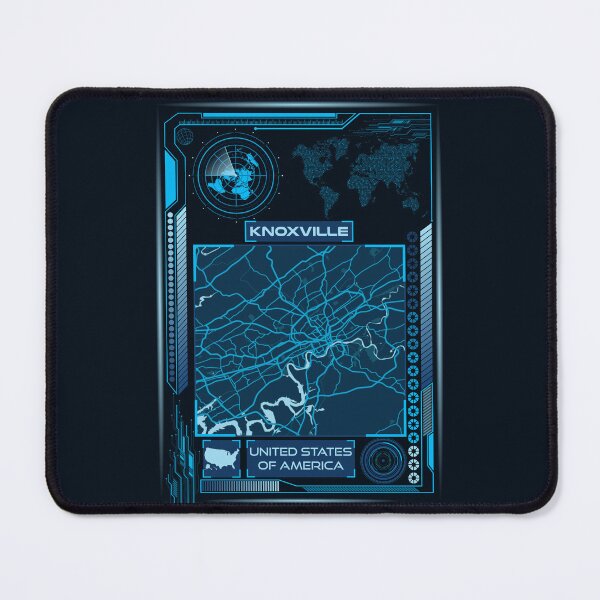 Item preview, KNOXVILLE MAP USA designed and sold by hatimelhag.