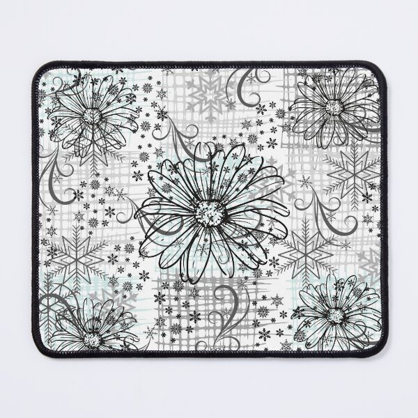 Item preview, Copos de nieve grises y patrones abstractos para los amantes de los copos de nieve. Hermoso gif de cumpleaños para niñas. designed and sold by YouRo.