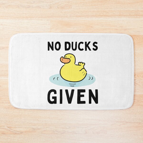 Item preview, No Ducks Given | Funny I Don't Give a Duck | Cute Meme Duck | Gift for Friends | Sassy Humor designed and sold by MiaDelelai.