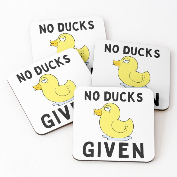 Item preview, Absolutely No Ducks Given | Funny I Don't Give a Duck | Cute Meme Duck | Sassy Duck | Funny Duck Meme designed and sold by MiaDelelai.