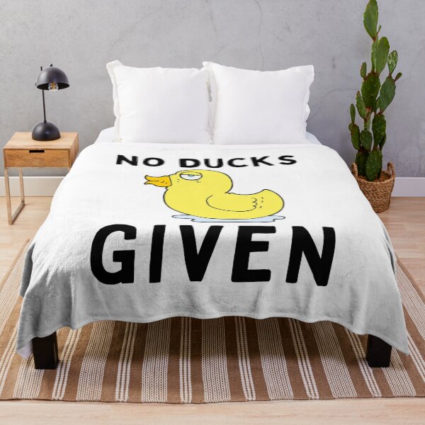 Item preview, Absolutely No Ducks Given | Funny I Don't Give a Duck | Cute Meme Duck | Sassy Duck | Funny Duck Meme designed and sold by MiaDelelai.