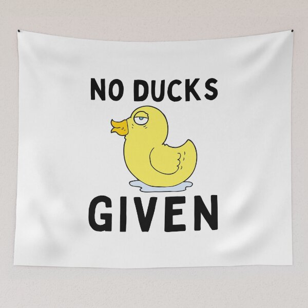 Item preview, Absolutely No Ducks Given | Funny I Don't Give a Duck | Cute Meme Duck | Sassy Duck | Funny Duck Meme designed and sold by MiaDelelai.