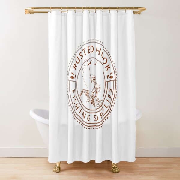 Fisherman House Shower Curtains for Sale
