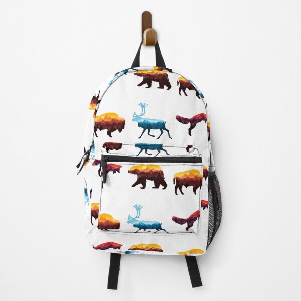 Item preview, forest animals silhouettes and landscape designed and sold by landscapeworlds.