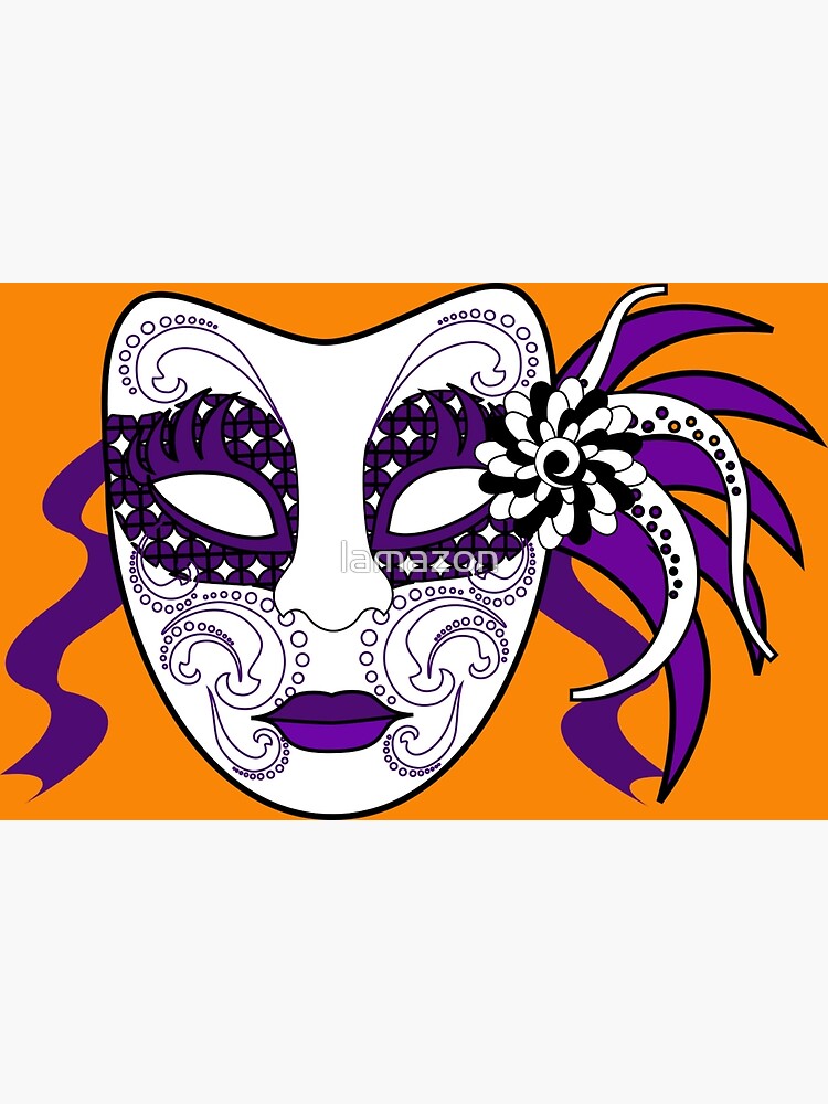 mardi gras costume mask