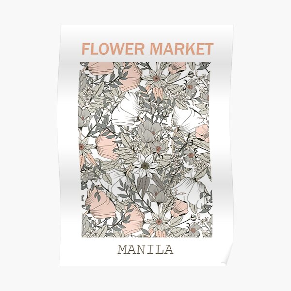 Ensemble D'affiches Du Marché Aux Fleurs. Illustration Florale Abstraite Affiche Vintage Collection Art Mural Botanique 538636 548