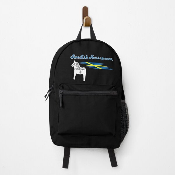 Item preview, Swedish Horsepower Sport-Wind Flag on Black designed and sold by HighCountry2021.