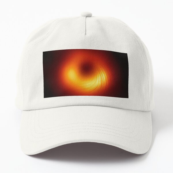 Polarized Light in the Vicinity of the Supermassive Black Hole at the Center of Galaxy M87 Dad Hat