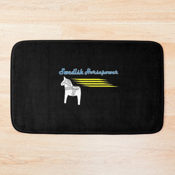 Item preview, Swedish Horsepower Sport-Yellow Wind on Black designed and sold by HighCountry2021.
