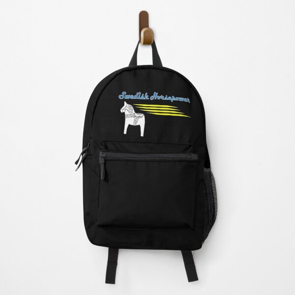 Item preview, Swedish Horsepower Sport-Yellow Wind on Black designed and sold by HighCountry2021.