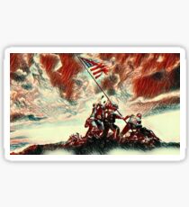 Iwo Jima Sticker
