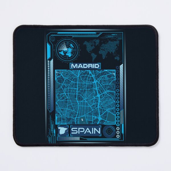 Item preview, MADRID MAP SPAIN designed and sold by hatimelhag.