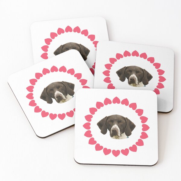 Item preview, GSP Dog Valentines Day designed and sold by apuppyfeed.
