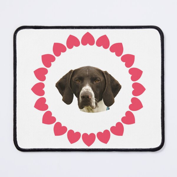 Item preview, GSP Dog Valentines Day designed and sold by apuppyfeed.