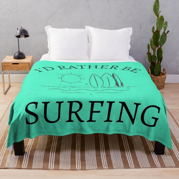 Item preview, I'd Rather Be Surfing designed and sold by NerdGrrl.