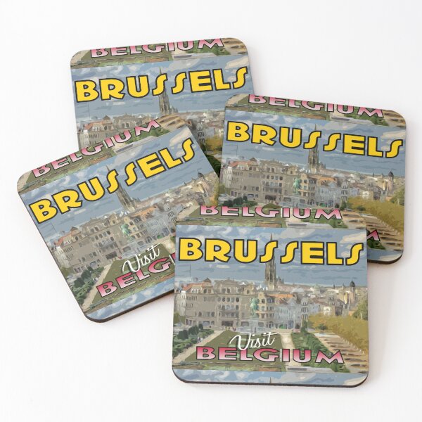 Item preview, Brussels, Visit Belgium  designed and sold by REALDesign-Shop.