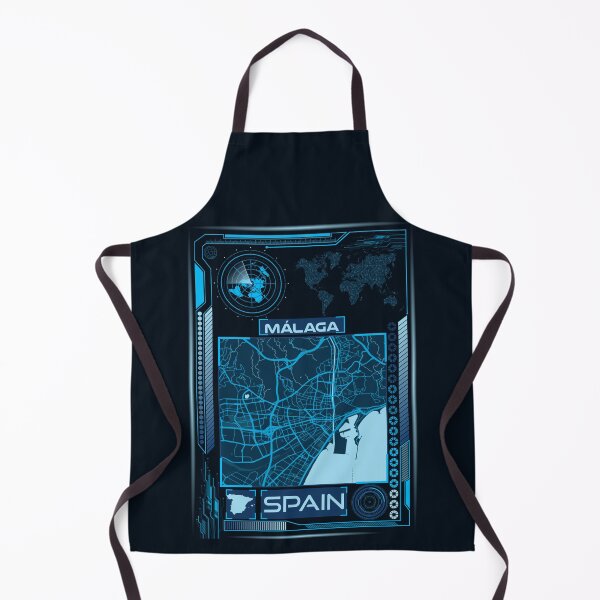 Item preview, MALAGA MAP SPAIN designed and sold by hatimelhag.