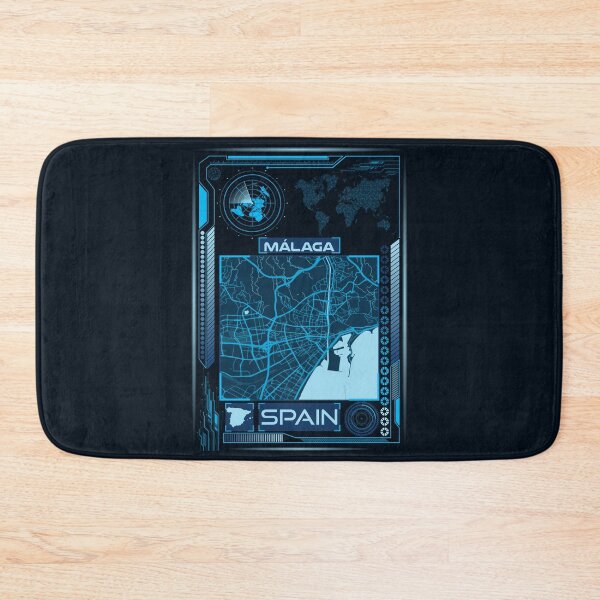 Item preview, MALAGA MAP SPAIN designed and sold by hatimelhag.